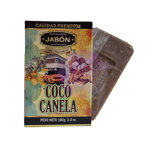 Jabón Floral - Coco y canela
