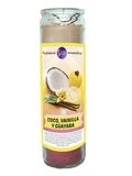 Veladora - Coco, Vainilla y Guayaba