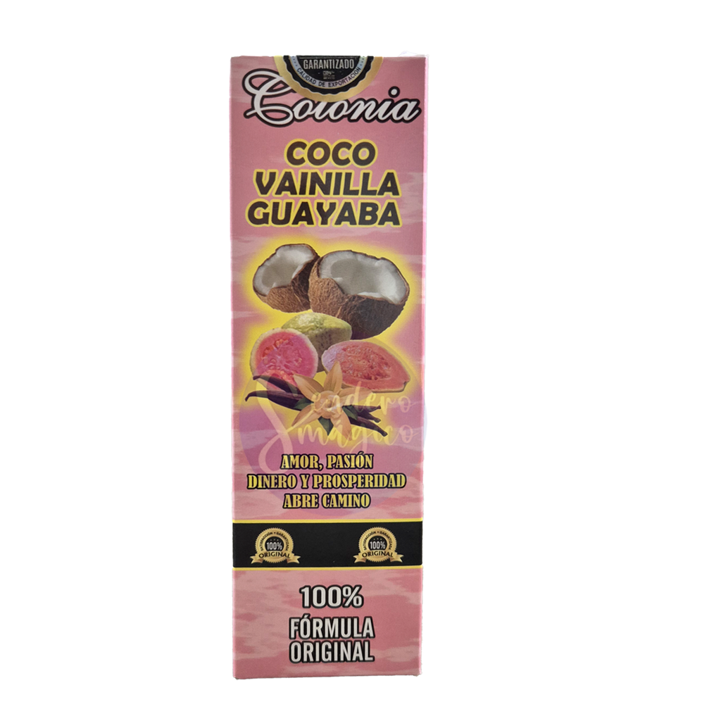 Pack Jabón + Colonia : Coco, Vainilla y Guayaba