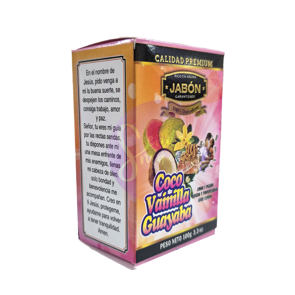 Jabón Floral - Coco, Vainilla y Guayaba
