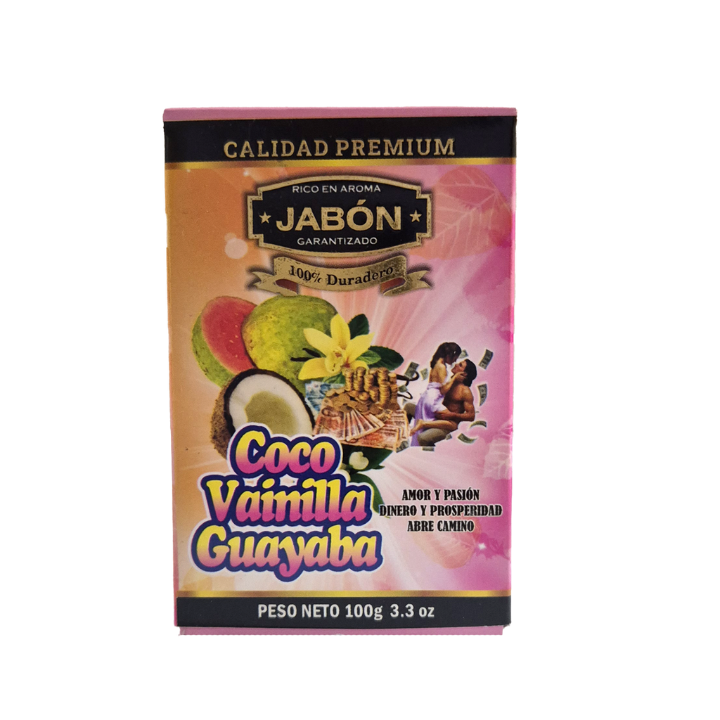 Jabón Floral - Coco, Vainilla y Guayaba