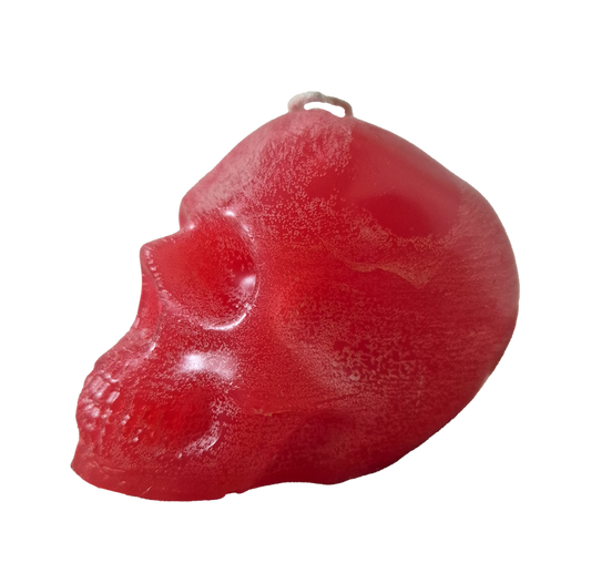 Vela de figura - Cráneo Rojo