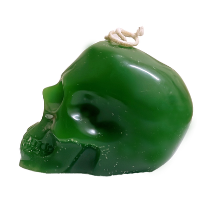 Vela de figura - Cráneo Verde