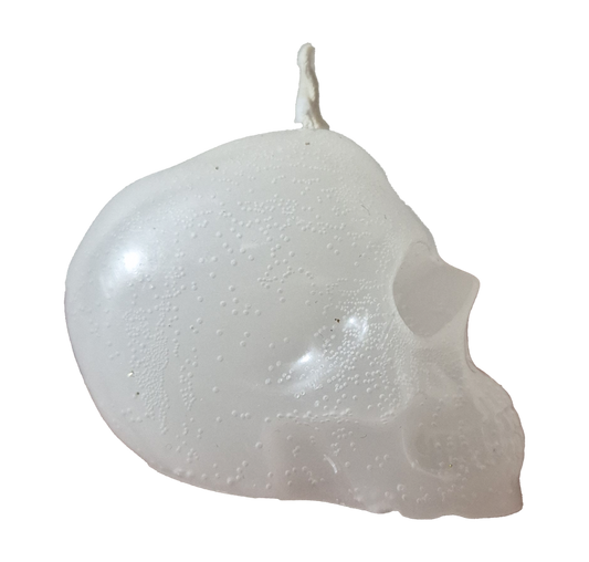 Vela de figura - Cráneo Blanco