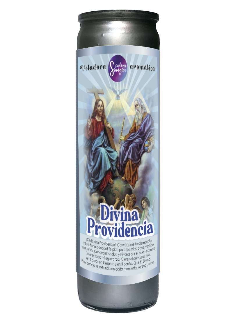 Veladora - Divina Providencia - Plateada