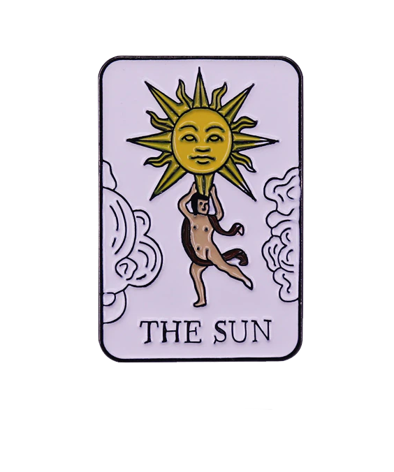 Pin - Mini Tarot The Sun/El Sol