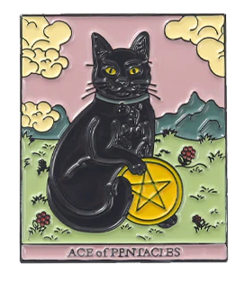 Pin - Tarot The Ace of Pentacles/ As de Oros