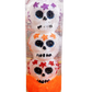 Veladora Gel - Calaveritas Blanco Naranja