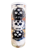 Veladora Gel - Calaveritas bicolor