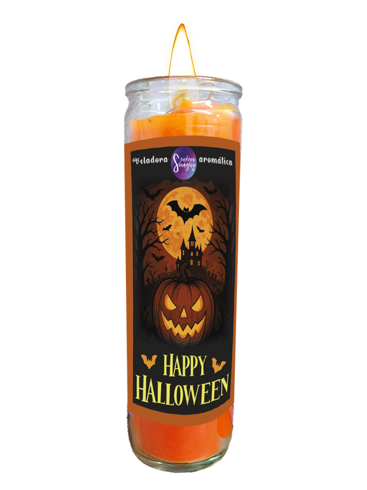 Veladora - Happy Halloween
