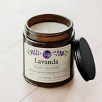Vela Cera de Soya - Aroma Lavanda