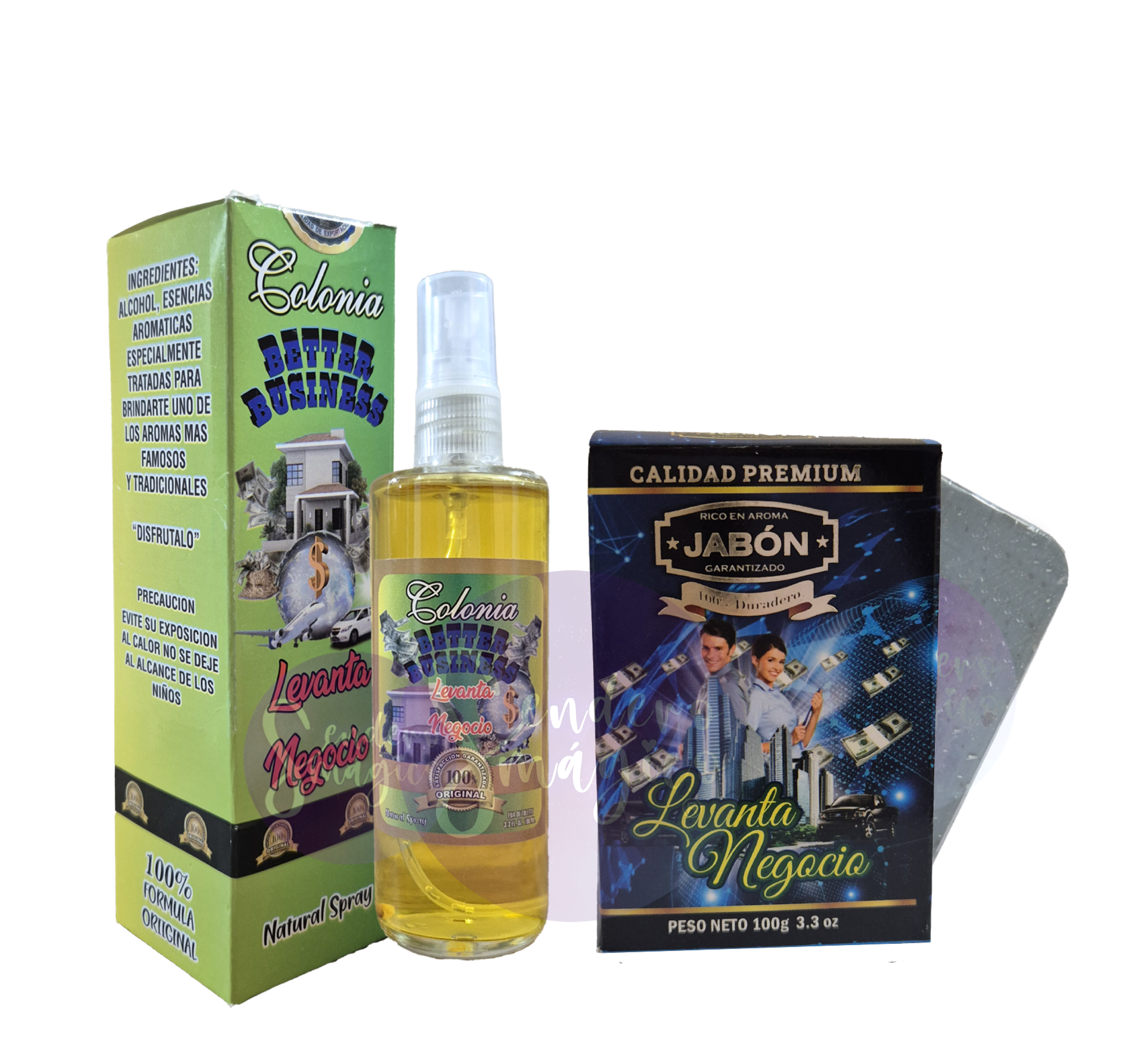 Pack Levanta Negocio - Jabón + Colonia