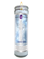 Veladora - Cuarto Rayo - Llama Blanca