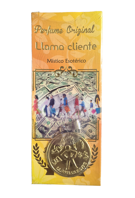 Perfume con Dije - Llama Cliente