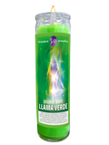 Veladora - Quinto Rayo - Llama Verde