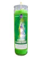 Veladora - Quinto Rayo - Llama Verde