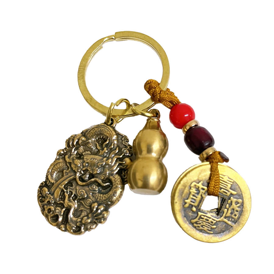 Llavero Dragón de protección