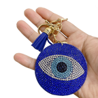 Llavero Ojo Turco de incrustaciones