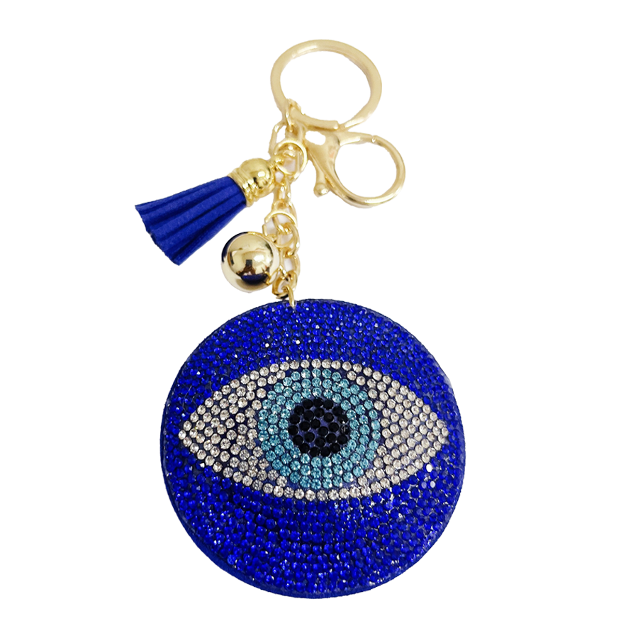 Llavero Ojo Turco de incrustaciones