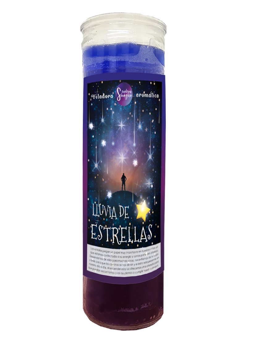 Veladora - Lluvia de estrellas