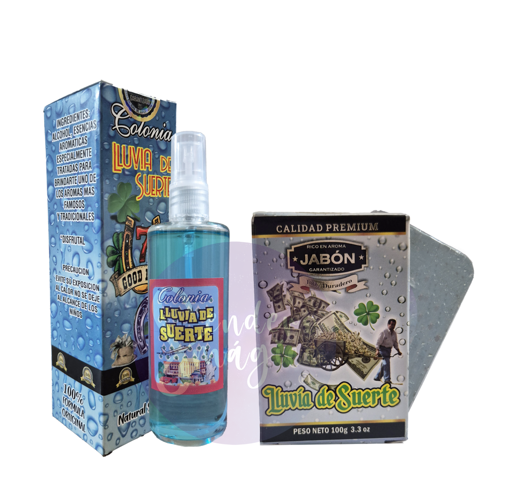 Pack Lluvia de Suerte - Jabón + Colonia