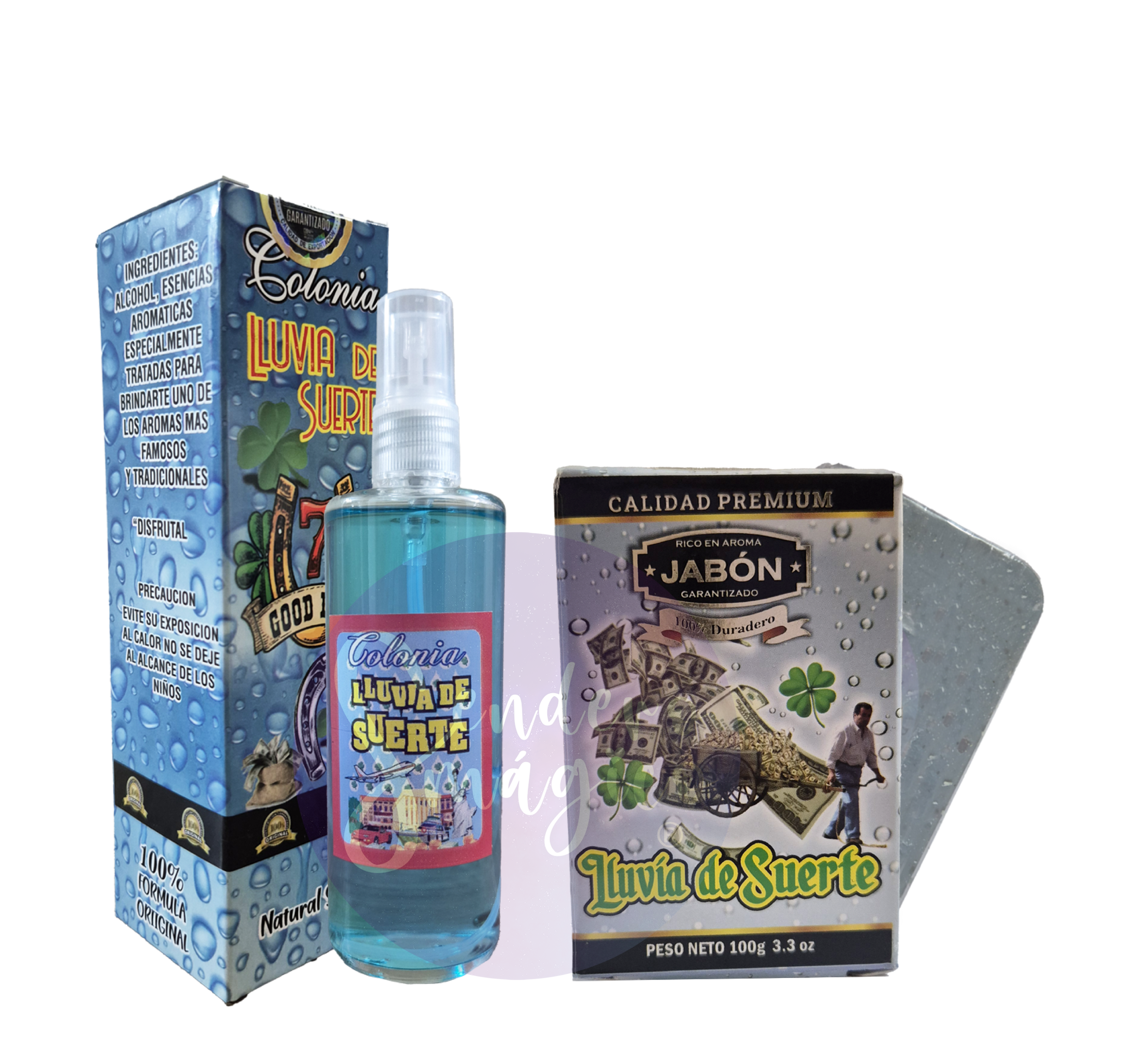 Pack Lluvia de Suerte - Jabón + Colonia