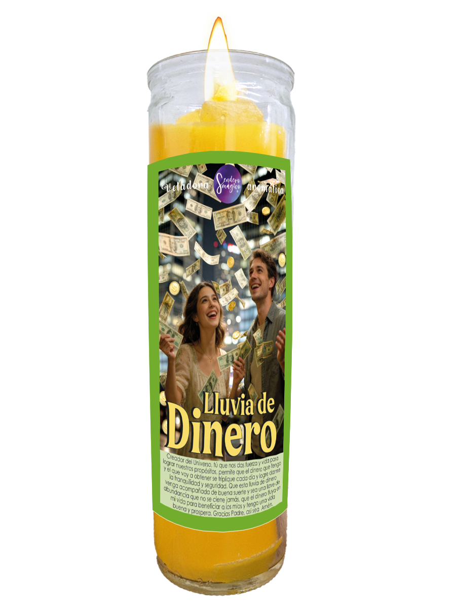 Veladora - Lluvia de Dinero
