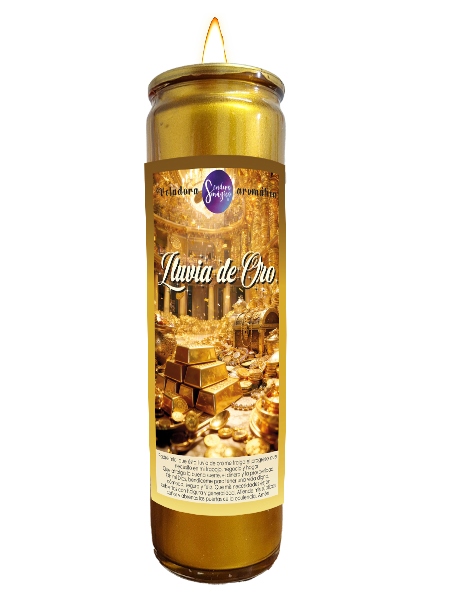 Veladora - Lluvia de Oro
