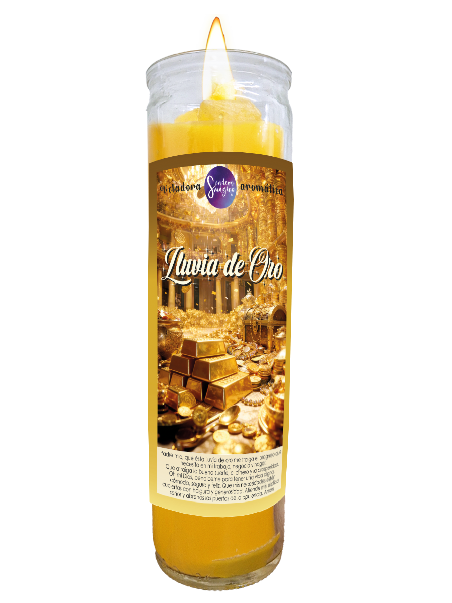 Veladora - Lluvia de Oro
