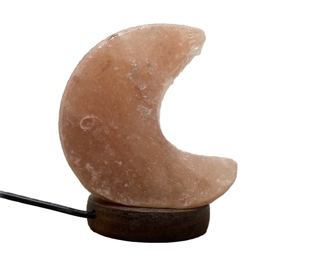 Lámpara Sal del Himalaya - Luna