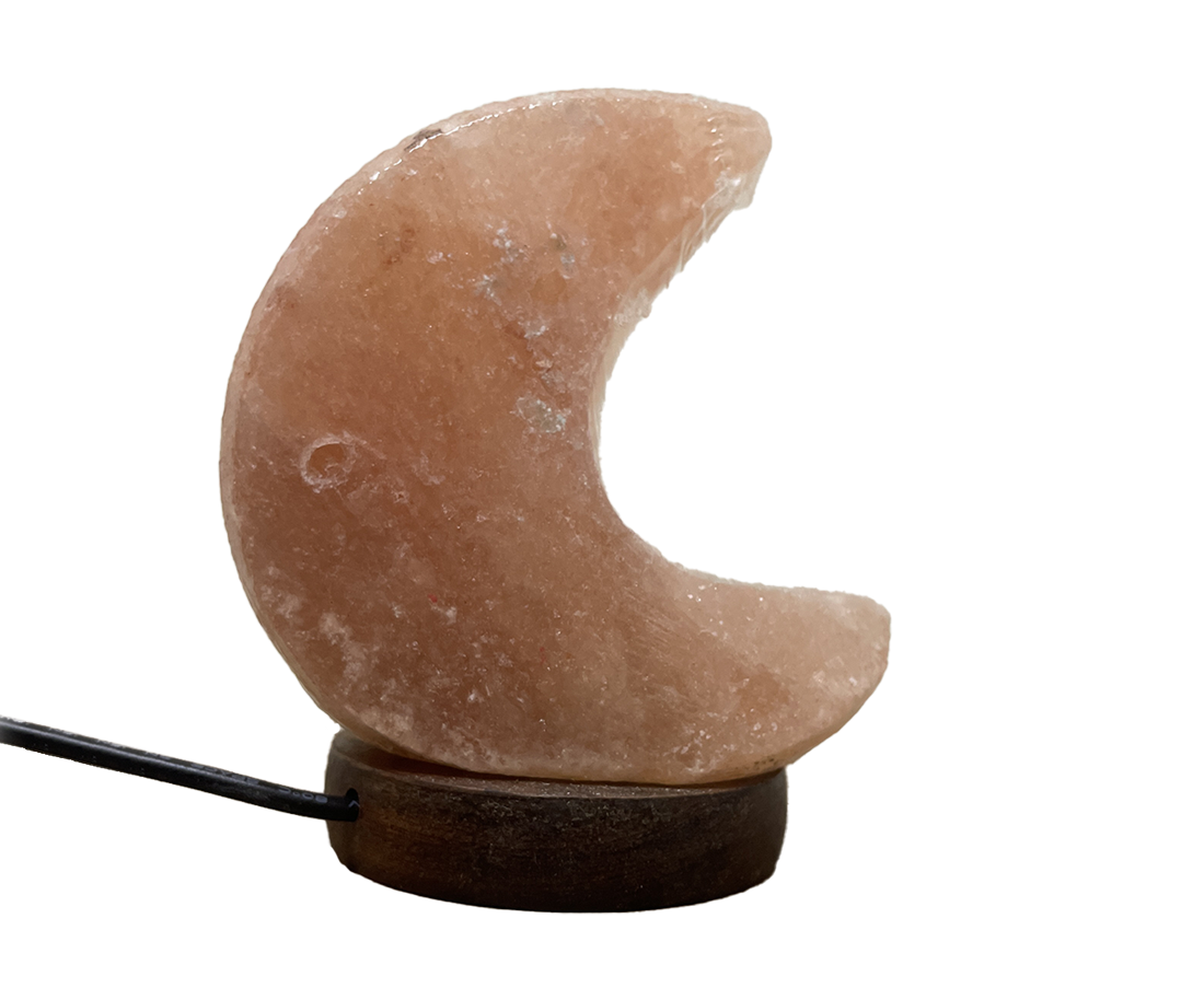 Lámpara Sal del Himalaya - Luna
