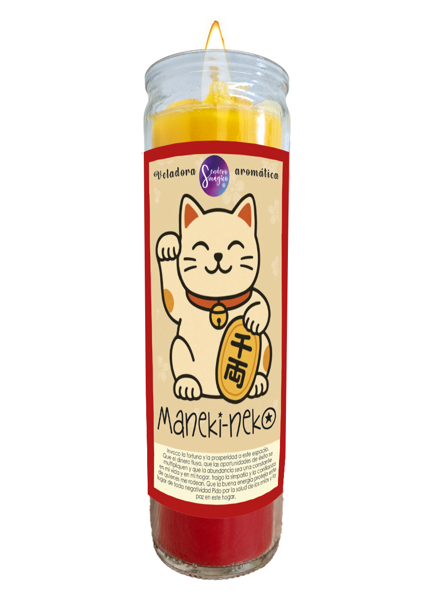 Veladora - Maneki Neko