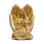 Vela Manos Santa Muerte - Dorado