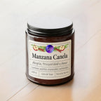 Vela Cera de Soya - Aroma Manzana/Canela