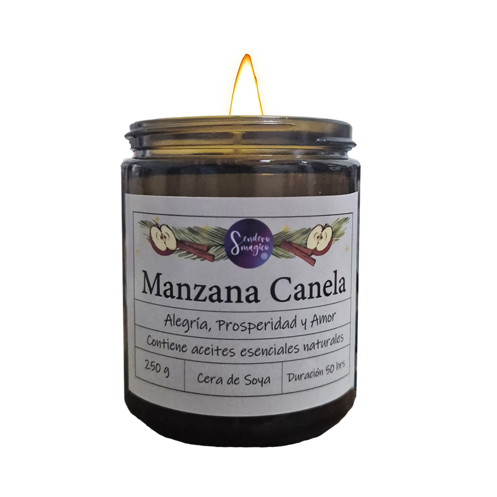 Vela Aromática - Manzana/Canela