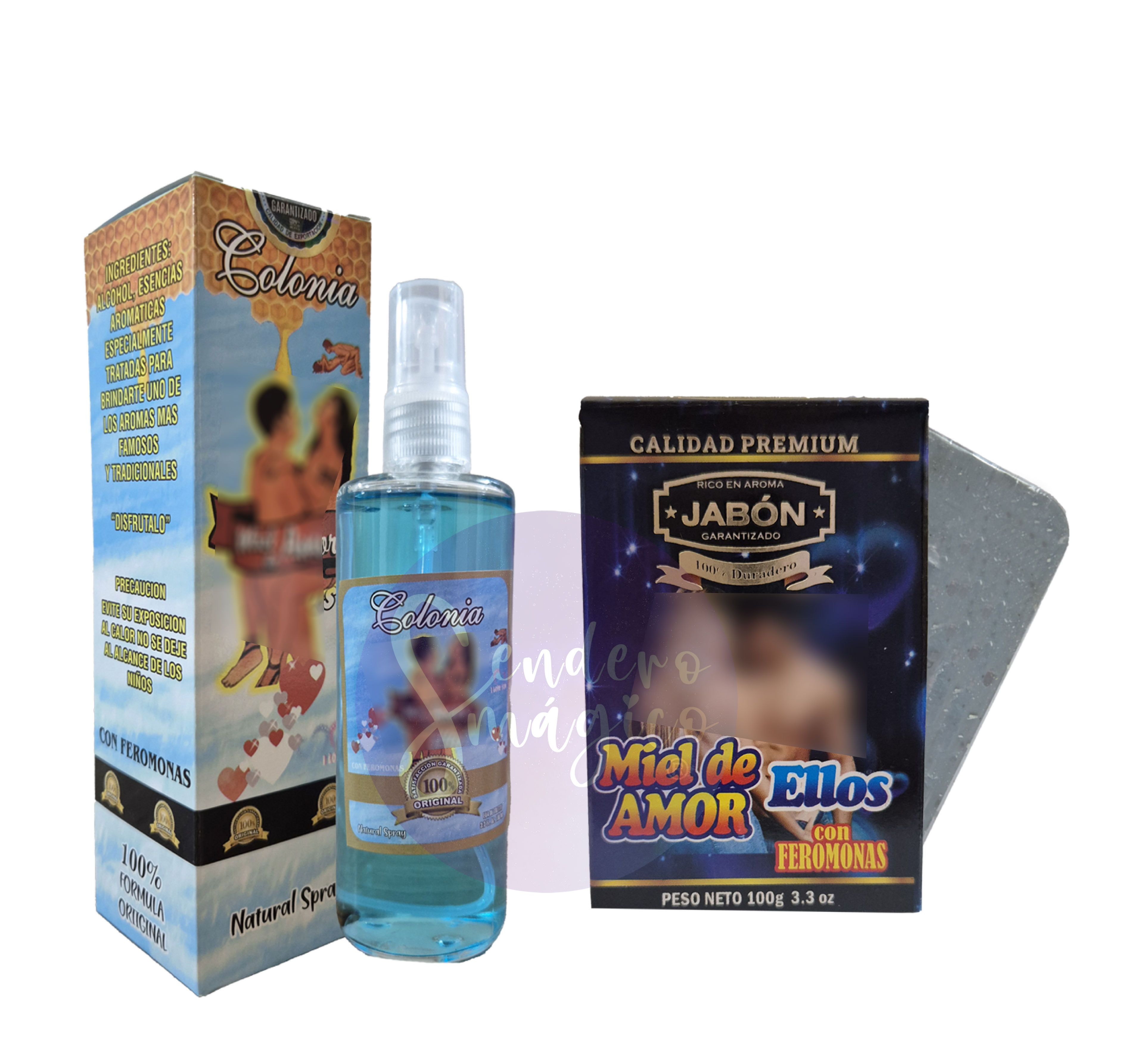 Pack  Miel de Amor (Ellos) - Jabón + Colonia