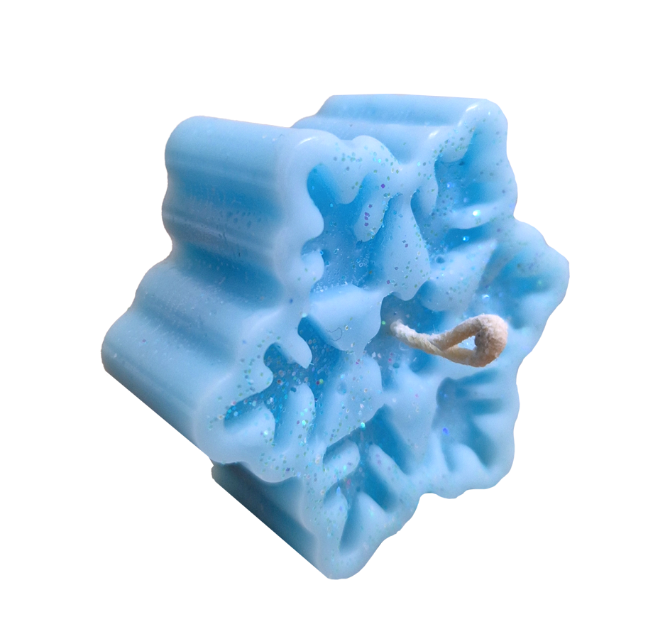 Vela aromática - Pack 3 mini copo de nieve