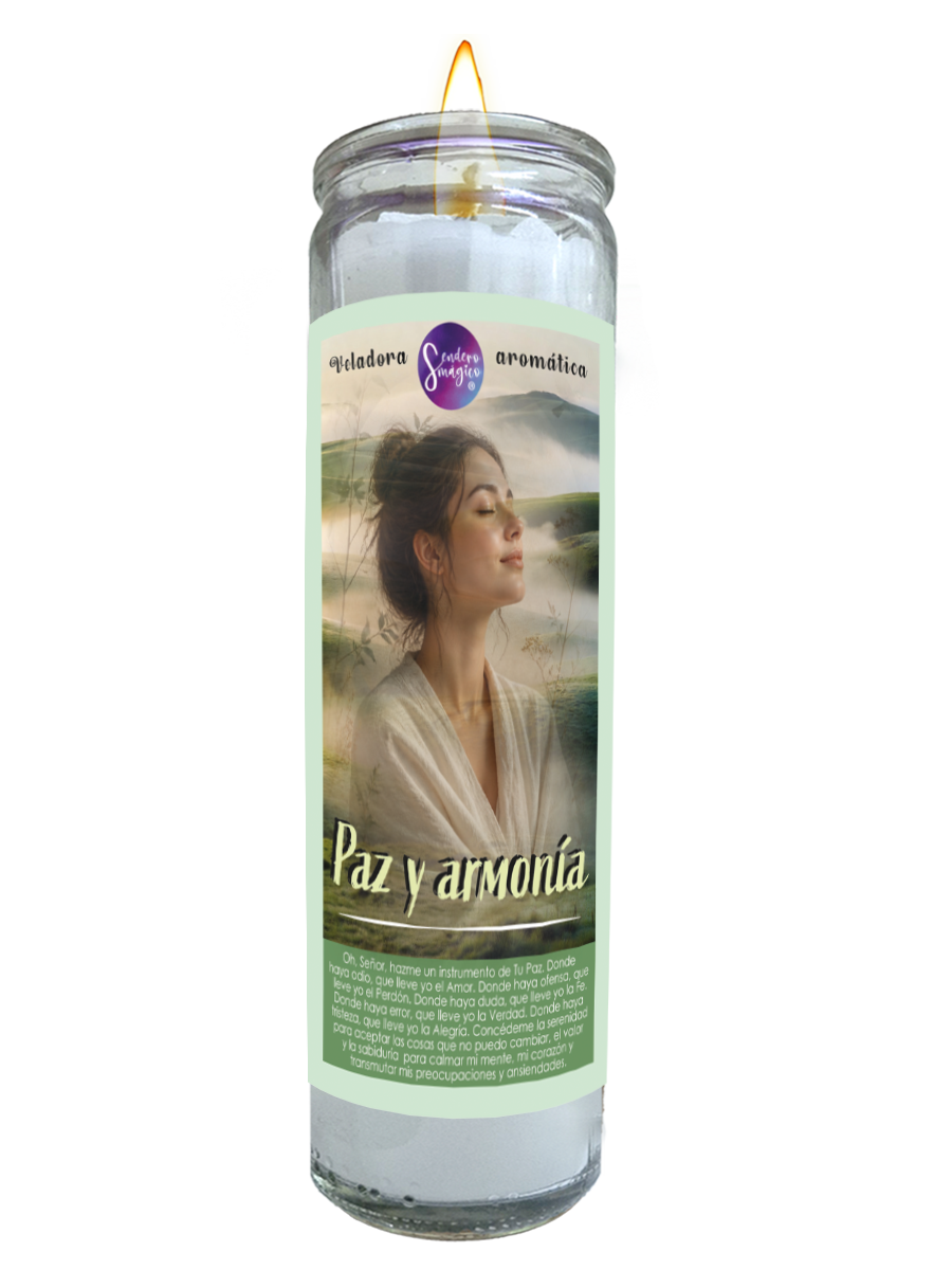 Veladora - Paz y Armonía