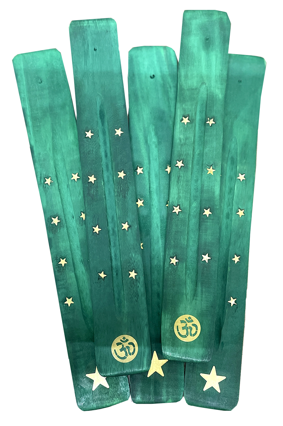 Porta incienso plano de madera
