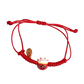 Pulsera de tela Gato de la suerte