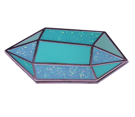 Pin- Cuarzo Turqueza