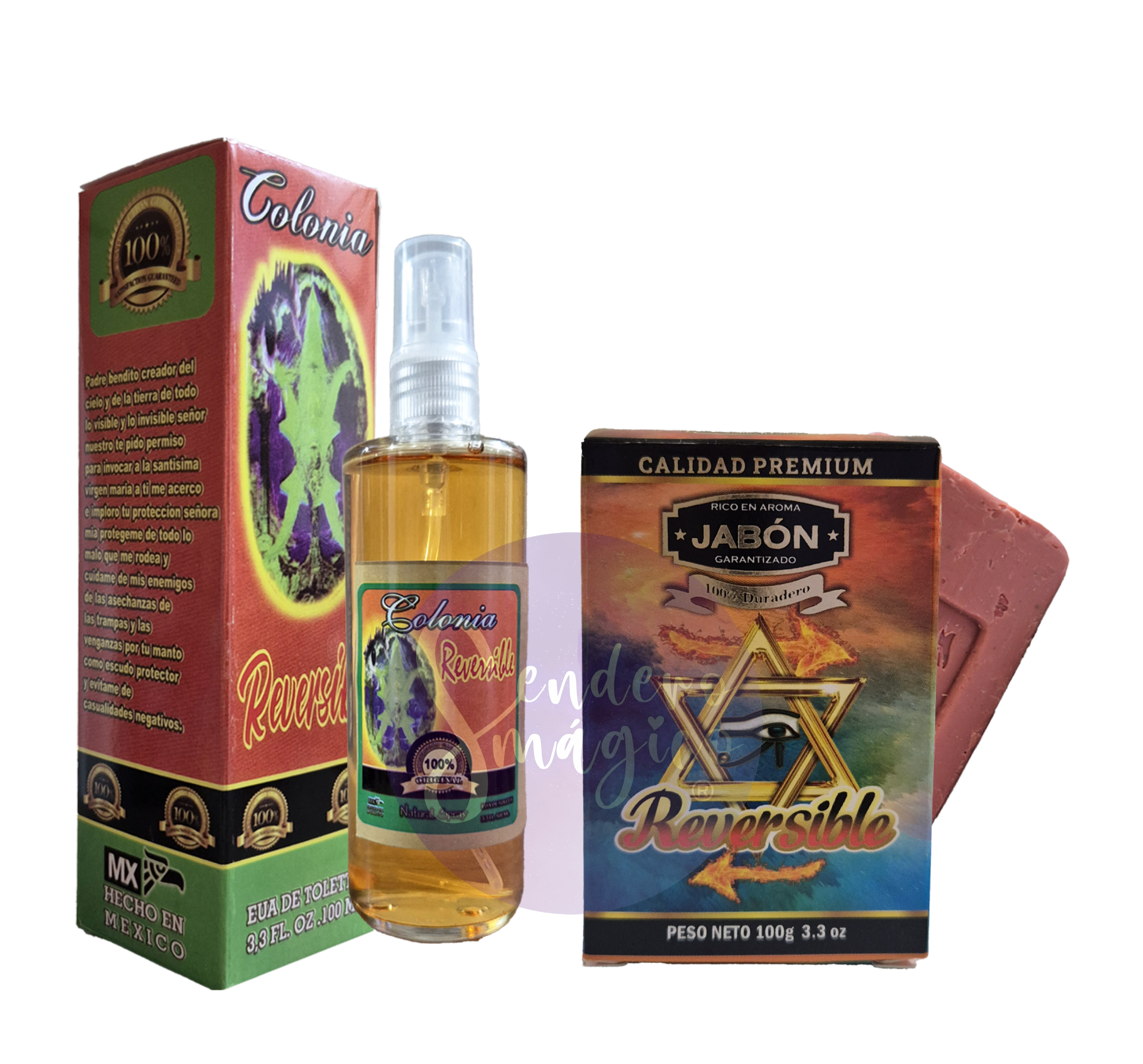 Pack Reversible - Jabón + Colonia