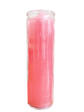 Veladora Lisa - Rosa