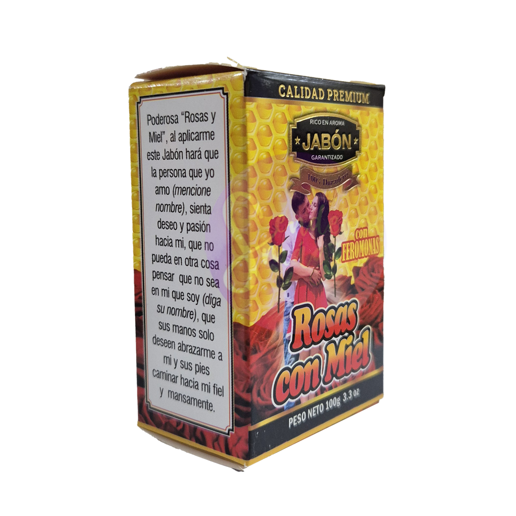 Pack Rosas con Miel - Jabón + Colonia