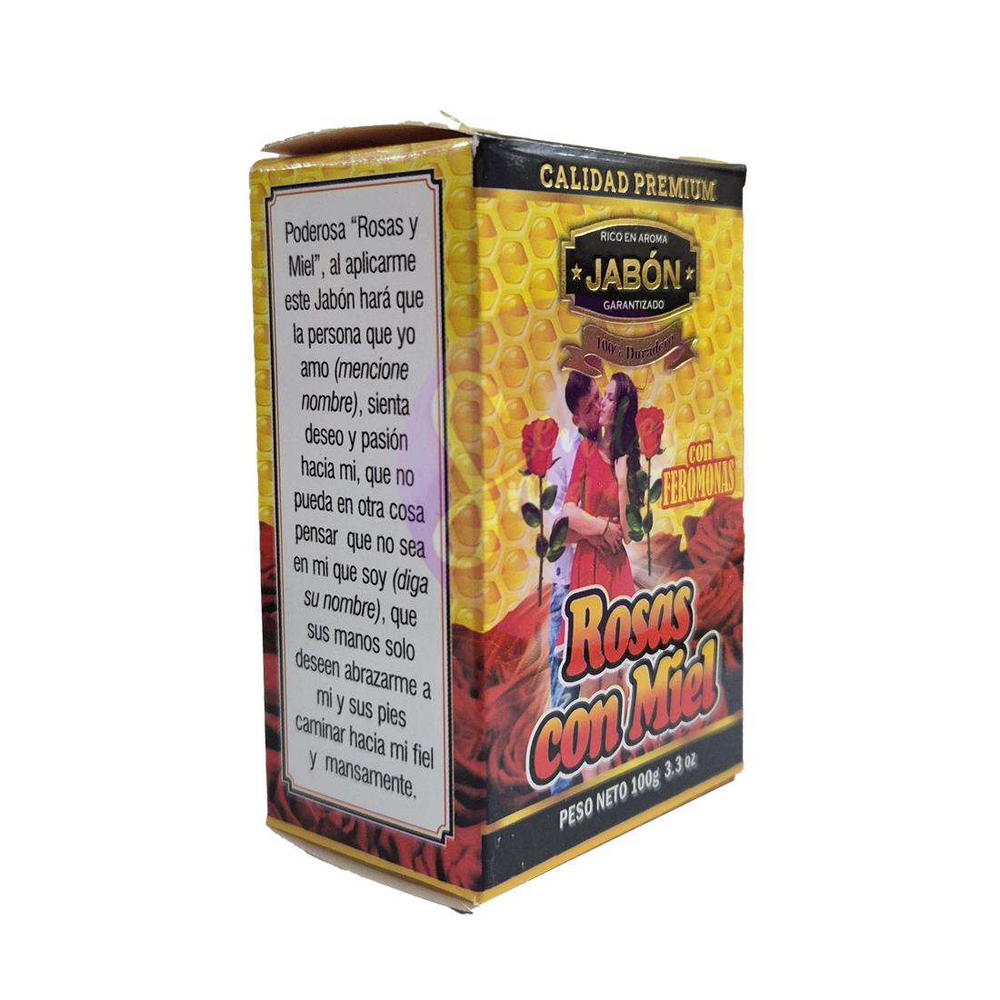 Pack Rosas con Miel - Jabón + Colonia