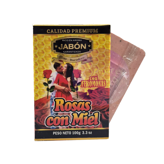 Jabón Floral - Rosas con Miel