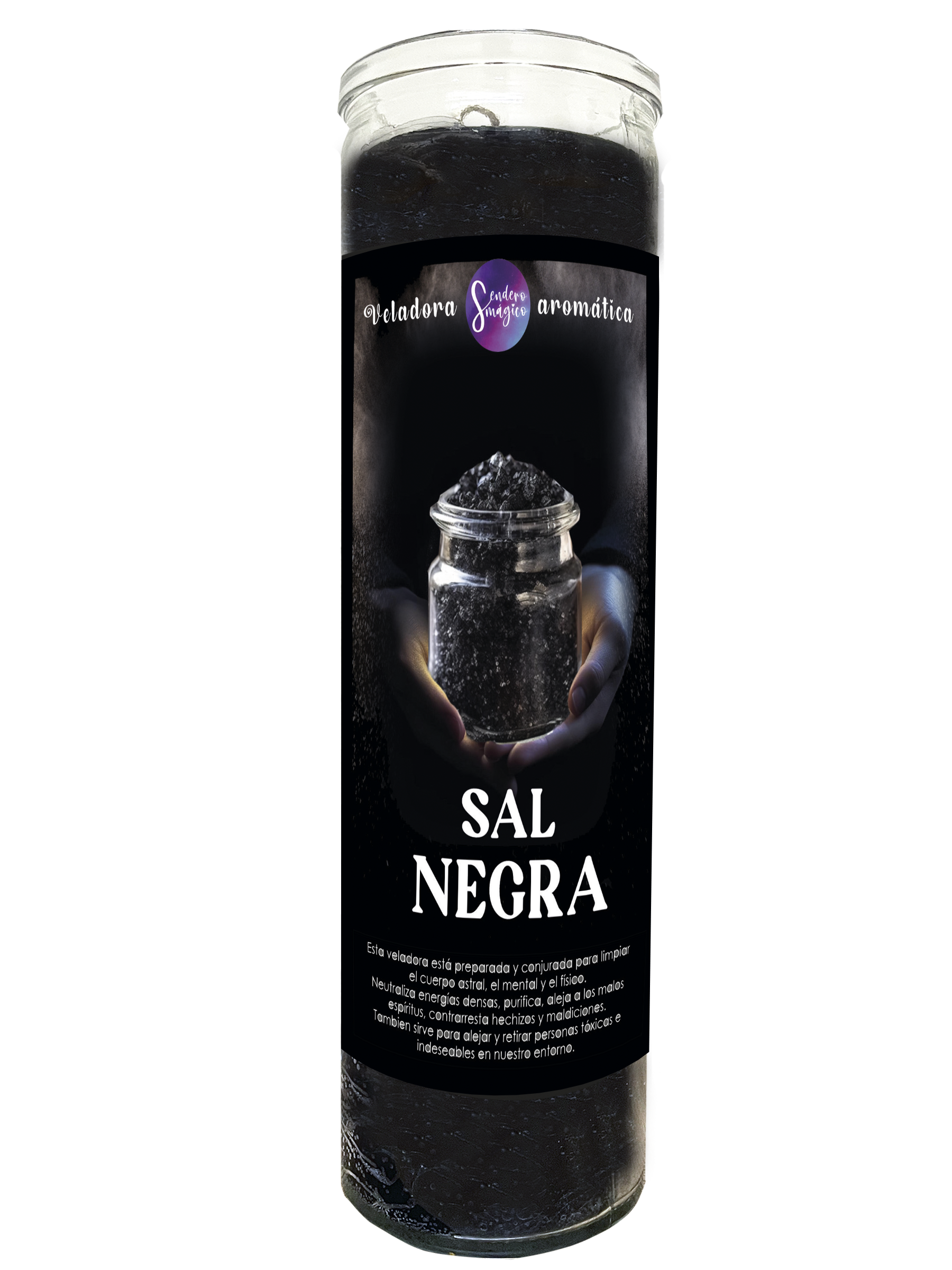 Veladora - Sal Negra