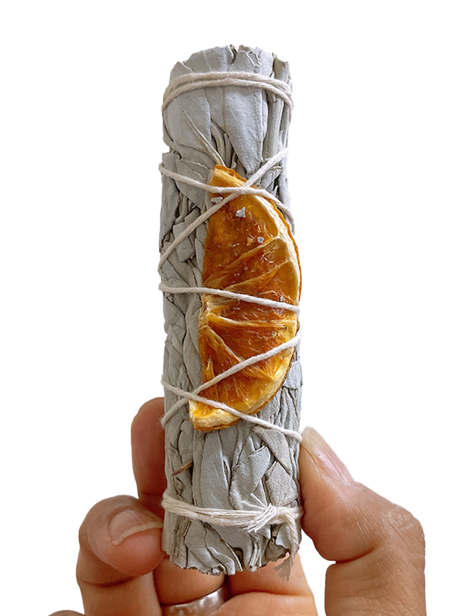 Sahumerio - Salvia Blanca con Naranja