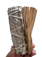 Sahumerio - Salvia Blanca con Palo Santo