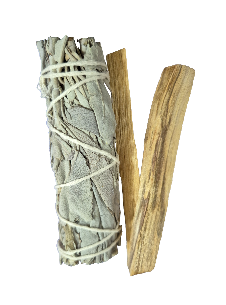 Sahumerio - Salvia Blanca con Palo Santo